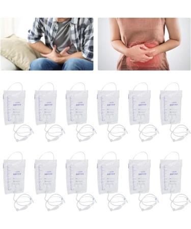 Syrisora 20-Part Silicone Inlet Bag Set | Transparent Constipation Relief | Travel-Friendly with Hose - Buy Online on GoSupps.com