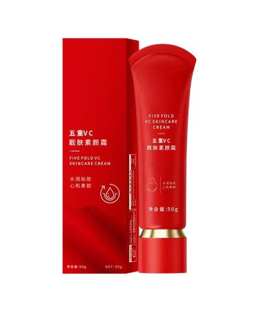 Bsbkoj Skin Moisture Barrier Tone-Up Facial Moisturizer Cream 50 g Suitable Non-Greasy Formula Evens Tone and Boosts Radiances Makeup Concealer for All Skin Types