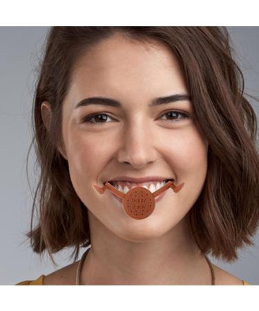 Lot de 2 Pince Fossettes en Silicone Marron pour Entra nement Facial Rehausseur de Sourire Ajustable pour Am lioration Naturelle Gadget Muscleur du Visage Soins Personnels - Buy Online on GoSupps.com