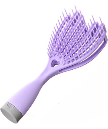 Volumizing Hair Comb Portable Hollow Out Design Gentle Hair Brush Dry Wet Use Excellent PP PET Material - Buy Online on GoSupps.com