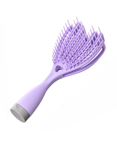 Volumizing Hair Comb Portable Hollow Out Design Gentle Hair Brush Dry Wet Use Excellent PP PET Material