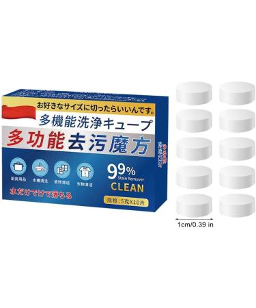 Multi-functional Bio-Enzyme Cleaning Tablets All-Purpose Eco-Friendly Grease Cleaning Tablets Organic Enzyme Cleaners for Kitchen Bathroom Household Stain Removal Housekeeping Cleaner 3pcs - Buy Online on GoSupps.com