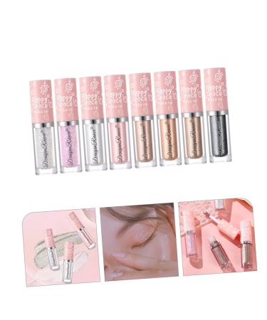 Didiseaon 8pcs Metallic Eye Shadow Palette - Pigmented Glitter Makeup Accessories for Stunning Eye Looks | International Shipping Available - Buy Online on GoSupps.com