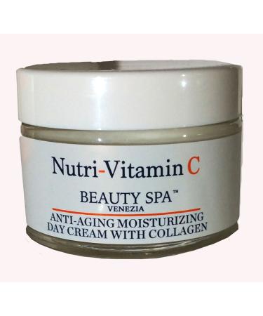 Nutri-Vitamin C Anti Aging Day Cream with Collagene 1.7 oz - Moisturizing Formula - Buy Online on GoSupps.com