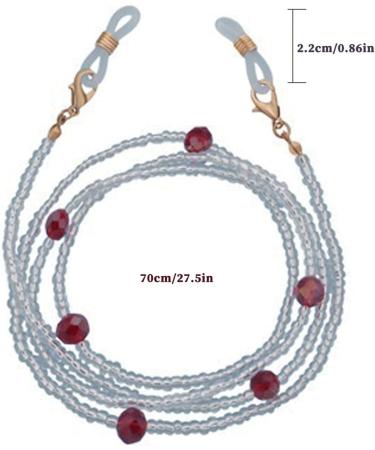 SBTRKT 5-Piece Alloy Chain Set Rust-Free Waterproof & Non-Slip Sunglasses Holder Durable & Lightweight - Buy Online on GoSupps.com