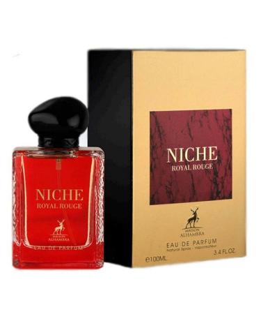 Niche Royal Rouge by Maison Alhambra Eau De Parfum Spray 3.4 oz
