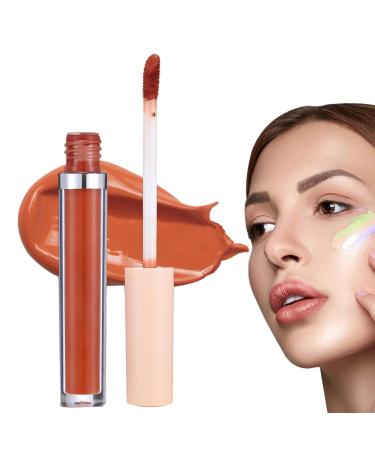 Concealer stick 25 ml moisturizing brightening eye concealer Moisturizing concealer for fair skin tones reduces fine lines and bags under the eyes beauty products for Decorhome Orange