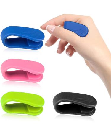 Jasminum 4 piece of acupressure clip massage acupressure clip portable acupressure clip finger massage for the massage of the fingers good for relieving pain fears and tensions