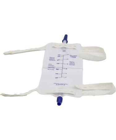 Complete 5-Day Urinary Kit | 5 Condom Catheters 750ml Leg Bag & Straps (Medium 25mm) - International Shipping - Buy Online on GoSupps.com