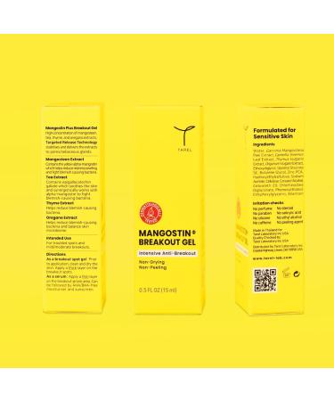 Buy Mangostin Plus Breakout Gel - Gentle Non-Drying Treatment for Sensitive Blemish-Prone Skin - 0.5 FL OZ - International Shipping Available - Buy Online on GoSupps.com