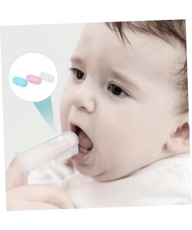 Hapinary 3-Piece Silicone Toddler Toothbrush Set | Finger Toothbrush for Kids | Oral Care for Children - Buy Online on GoSupps.com