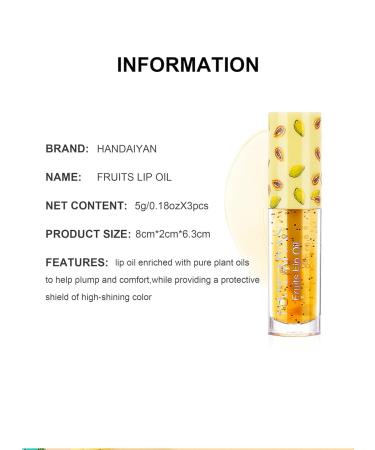 Hydrating Lip Oil with Papaya Extract | Plumping Lip Gloss & Balm | Non-Sticky Moisturizing Lip Care - Buy Online on GoSupps.com