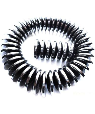 Dhliiqq Black Magnetic Weight Loss Earrings - Acupuncture Acupressure for Health | Stimulating Organic Design - Buy Online on GoSupps.com