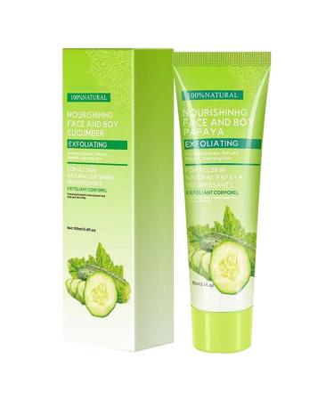 Bexdug Exfoliating Scrub Gel | Natural Moisturizing Brightening Body Scrub | Exfoliating Scrub for Body Scrubs and Treatments Exfoliating Body Scrub Exfoliating Body Scrub Bexdug