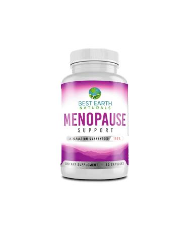 Menopause Support for Hot Flashes Mood Swings Night Sweats Healthy Hormone Levels and More. Made with Black Cohosh Chasteberry & More