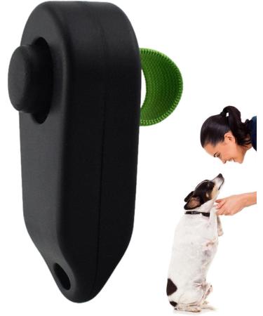 Itrimaka Dog Clickers for Training | Pet Clicker Trainer & Behavioral Aid for Dogs & Cats - Practical Black - Buy Online on GoSupps.com