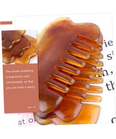 Beavorty 4-Piece Meridian Massage Set Gua Sha Hair Styling Brush & Scalp Massager for Relaxation and Hair Health - Buy Online on GoSupps.com