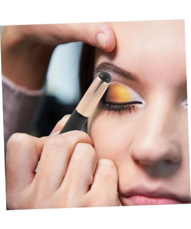 DRESSOOS Round Head Silicone Lip Brush Silicone Makeup Applicator Lip Makeup Brush Mini Lip Concealer Lipstick Applicator Lip Balm Sponge Lipstick Brush Lip Gloss Brush Wood Dust-proof Miss - Buy Online on GoSupps.com