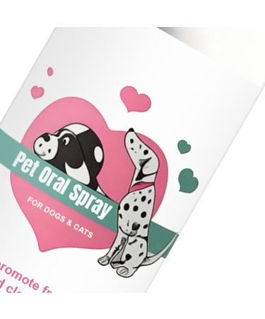 Spray de soin buccal pour animaux de compagnie - 100 ml de nettoyage instantan r duction d'accumulation produit de soin de fra cheur buccale | Pour la sant des chats chiots animaux domestiques - Buy Online on GoSupps.com