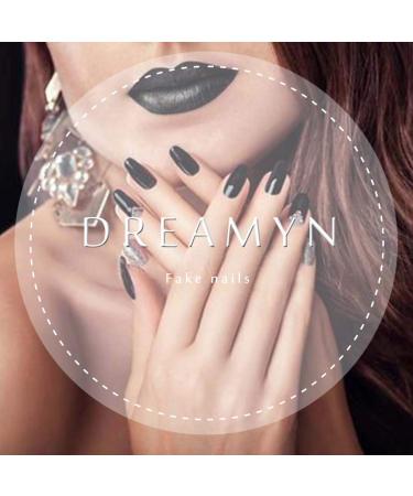 Dreamyn Long Matte Ballerina False Nails - 24Pcs - Buy Online on GoSupps.com