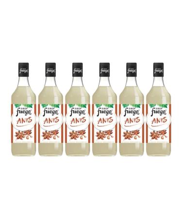 Fuego Anis Syrup - 6 x 1L