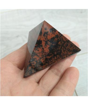 Red Obsidian Tetrahedron Pyramid Stone Stones Crystals Naturelle Cristal Pyramide Stone Crystal Reiki - Buy Online on GoSupps.com