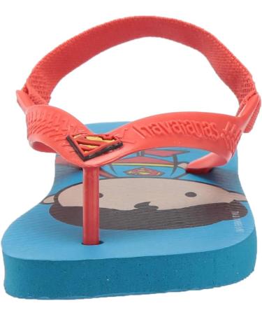 Havaianas Unisex Babies Heroes Walking Sandals 9C - Turquoise Strawberry - Buy Online on GoSupps.com