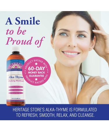 Heritage Store Alka-Thyme 16 Ounce - Natural Alkalizing Formula - Buy Online on GoSupps.com