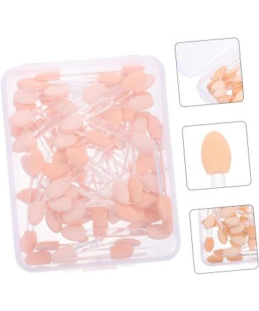 Ipetboom 50pcs Stick Plastic Makeup Latex Dual-headed Double-ended Eye Shadow Eyeshadow Disposable Supplies 6x1cm As Shown - Buy Online on GoSupps.com