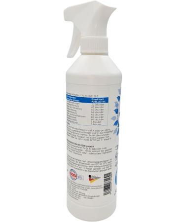 Pura Active Alcohol-Free Hand & Surface Disinfectant Spray 500 ml | VITALSTOFFWERK - International Shipping Available - Buy Online on GoSupps.com