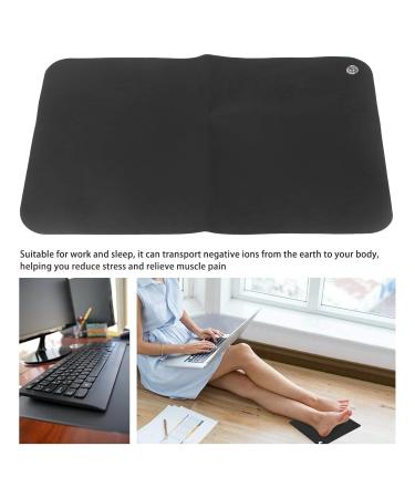 Grounding Mouse Pad - Eliminate Static & Reduce Inflammation | Stress Relief Mat with Wrist Strap - 275x400mm - Buy Online on GoSupps.com
