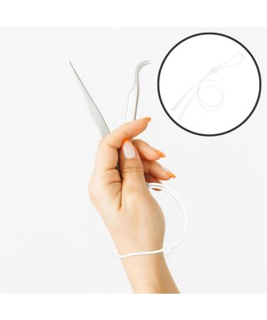 minkissy Lash Tweezer Holder Protector Silicone Wristband Tweezer Delighter Lash Extension Supplies White - Buy Online on GoSupps.com