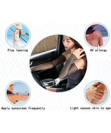 Buy Women's Cooling Arm Sleeves - Anti-UV Breathable Protection for Cycling & Golf | 2 Pairs - Buy Online on GoSupps.com