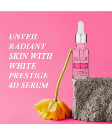Eveline WHITE PRESTIGE 4D Brightening Serum Booster - Reduces Discoloration 18ml - Buy Internationally - Buy Online on GoSupps.com