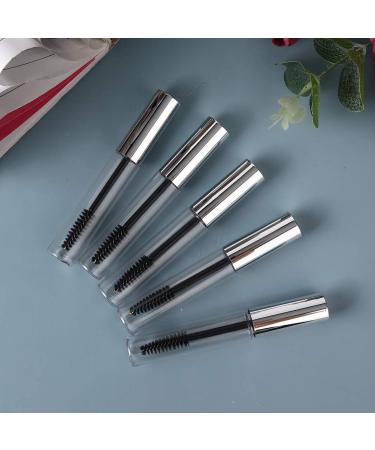 Tube liquide de croissance de cils 10ml r cipient d'huile de croissance rechargeable Tube de brillant l vres argent Portable pour filles et femmes - Buy Online on GoSupps.com