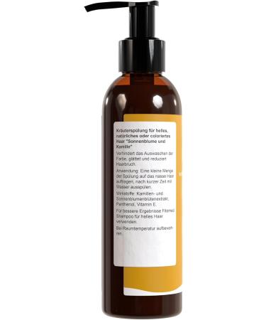 FITOMED Herbal conditioner for hair light shades of chamomile and sunflower 200 ml - Buy Online on GoSupps.com