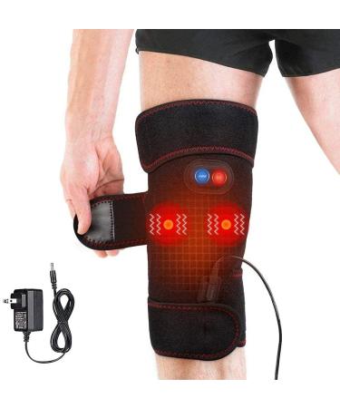 2-in-1 Arthritis Pain Relief Knee Brace  Heated Knee Support for Arthritis  Knee Heating Pad for Hot or Cold Therapy Keep Warm  Electric Wrap for Pain Relief and Massage