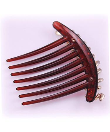 Angoily Hair Comb Different Occasions Unique Design Hair Clip Comb No Peculiar Smell Durable French Side Combs Thick Hair Girls Hair Styling Fine Craft Vintage Women's Rhinestone - Buy Online on GoSupps.com