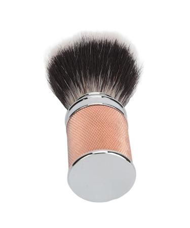 Premium Rose Gold Shaving Brush | Nylon Beard Brush with Curved Handle & Synthetic Foam - International Shipping - Buy Online on GoSupps.com