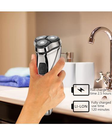 Buy Electric Razor for Men - Waterproof Cordless Electric Shaver with Pop-up Trimmer - Wet & Dry Use - Buy Online on GoSupps.com