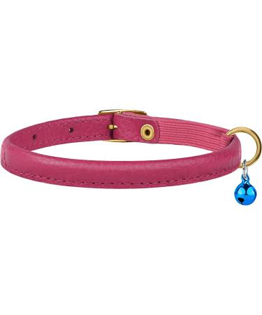 Murom Rolled Leather Cat Collar - Adjustable Safety Collar for Cats - Various Colors Available - Buy Online on GoSupps.com