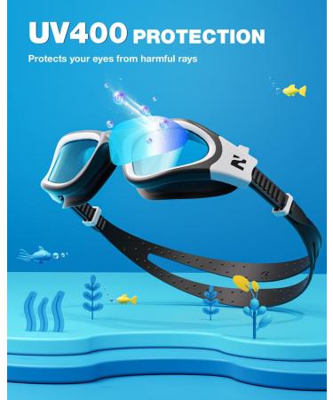 Zionor G1mini Children's Swimming Goggles - Polarized/Non-Polarized Anti-Fog UV Protection for Ages 3-14 | Best Kids Swim Goggles - Buy Online on GoSupps.com