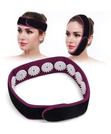 ANGGREK Portable Acupuncture Headband for Pain Relief | Yoga & Fitness Massage Headband (Purple) - International Shipping Available - Buy Online on GoSupps.com