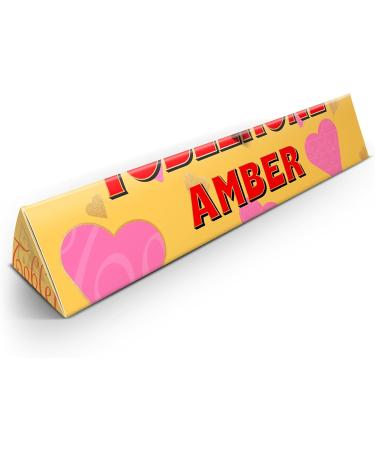 Personalized Toblerone Love - Personalize the Toblerone Love bar with the name of your choice milk chocolate with n - Buy Online on GoSupps.com