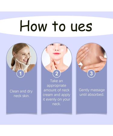 Neck Firming Cream 2Pack Tighten Neck Cream Tightening Lifting SkinCare Moisturizer Face Cream - Buy Online on GoSupps.com