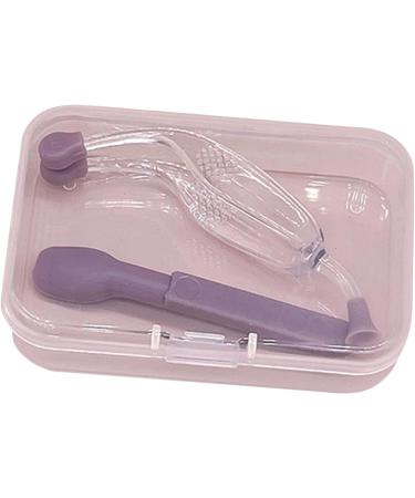 Foloda Soft Silicone Shovel Tweezers Set for Safe Contact Lens Use | Portable Yellow Organizer & Insert/Remover Tool - Buy Online on GoSupps.com