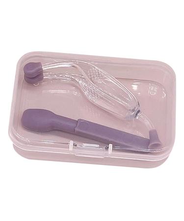 Contact lens-tool set for inserting and removing with soft silicone shovels tweezers for trips and at home multifunctional PL medium