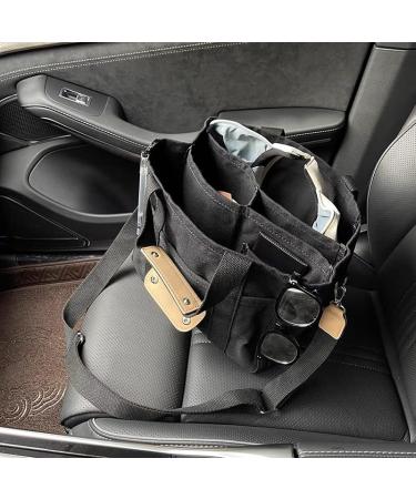 Black Canvas Multi-Talent Dead Bag - Baby Wrap Handbag & Organizer for Moms & Dads - Casual Shoulder Crossbody Bag with Fans - Buy Online on GoSupps.com