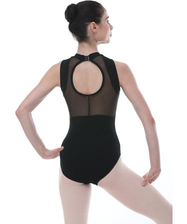 Dance Favourite Mesh Paneled Leotard | O Shape Open Back | Small - 03D0330 - Buy Online on GoSupps.com