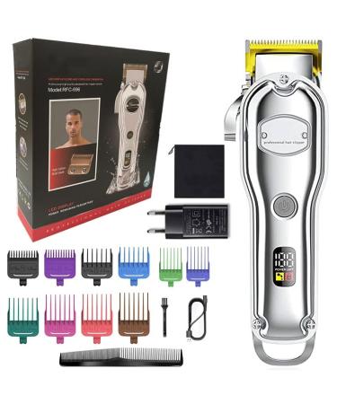Professional Hair Clippers | IPX7 Waterproof Cordless Barber Trimmer Kit | Powerful Adjustable Electric Hair Clipper Set - Buy Online on GoSupps.com